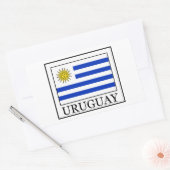 Sticker Rectangulaire Uruguay (Enveloppe)