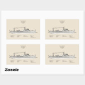 Sticker Rectangulaire USCG Cutter Icarus wpc-110 - SBD (Feuille)
