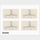 Sticker Rectangulaire USCG Cutter Modoc wpg-46 - SBD (Feuille)