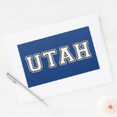 Sticker Rectangulaire Utah (Enveloppe)