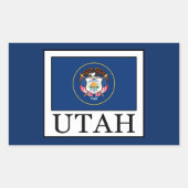 Sticker Rectangulaire Utah (Devant)