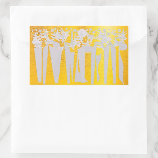 STICKER RECTANGULAIRE VACANCE (Sac)