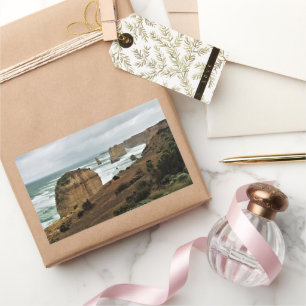 Sticker Rectangulaire Vagues contre le temps - Great Ocean Road