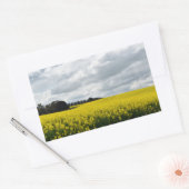 Sticker Rectangulaire Vagues dorées de Streatham (Enveloppe)