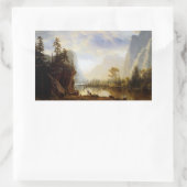 Sticker Rectangulaire Vallée de Yosemite (Sac)