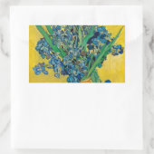 Sticker Rectangulaire Van Gogh Vase avec l'impressionnisme classique d'I (Sac)