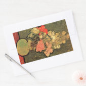 Sticker Rectangulaire Vase avec Rose Mallows par Vincent van Gogh (Enveloppe)