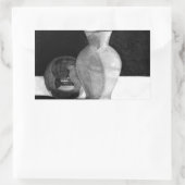 Sticker Rectangulaire Vase avec sphère (Sac)