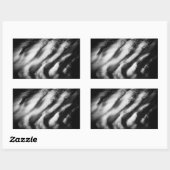 Sticker Rectangulaire vautours tombés (Feuille)