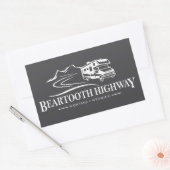 Sticker Rectangulaire Véhicule récréatif Beartooth Highway (Enveloppe)