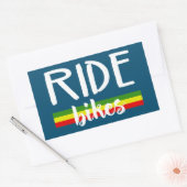 Sticker Rectangulaire Vélos (Enveloppe)