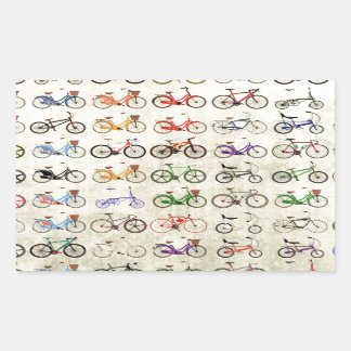 Sticker Rectangulaire Vélos