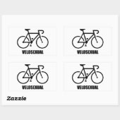 Sticker Rectangulaire Vélosexuel (Feuille)
