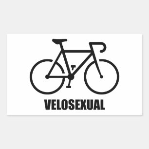 Sticker Rectangulaire Vélosexuel