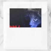 Sticker Rectangulaire vendredi 13 (Sac)
