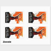 Sticker Rectangulaire Venez Dans Les Usines (Feuille)