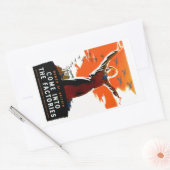 Sticker Rectangulaire Venez Dans Les Usines (Enveloppe)