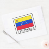 Sticker Rectangulaire Venezuela (Enveloppe)