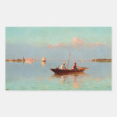 Sticker Rectangulaire Venise, dans la lagune (Devant)