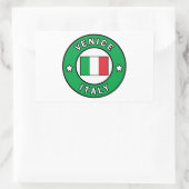 Sticker Rectangulaire Venise Italie (Sac)