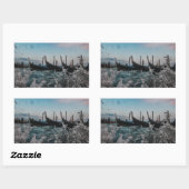 Sticker Rectangulaire Venise, Venise. Des gondoles. Italie (Feuille)