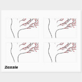 Sticker Rectangulaire Vent (Feuille)