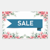 Sticker Rectangulaire Vente (Devant)
