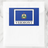 Sticker Rectangulaire Vermont (Sac)