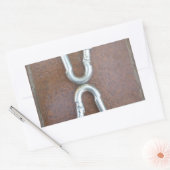 Sticker Rectangulaire Verrouillage : Conception de serrure de carabiner  (Enveloppe)