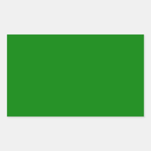 Sticker Rectangulaire Vert (Devant)