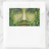 Sticker Rectangulaire vert (Sac)