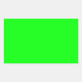 Sticker Rectangulaire Vert citron (Devant)