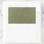 Sticker Rectangulaire Vert Uni (Sac)