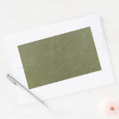 Sticker Rectangulaire Vert Uni (Enveloppe)