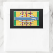 Sticker Rectangulaire Vétérinaire de la CIB Vietnam (Sac)