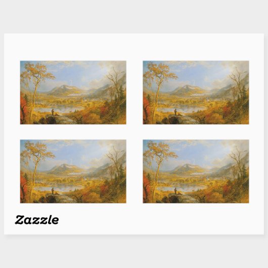 Sticker Rectangulaire Viaduc de Starrucca (Feuille)