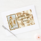 Sticker Rectangulaire Viateur de Lyon le Catéchiste (BF 02) (Enveloppe)