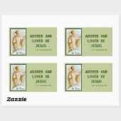 Sticker Rectangulaire Viateur de Lyon le Catéchiste (BF 02) (Feuille)