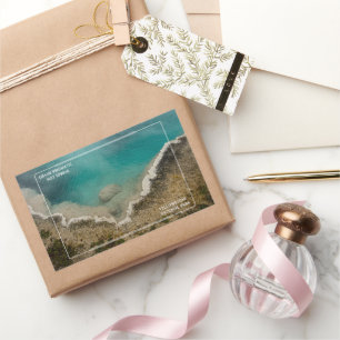 Sticker Rectangulaire Vibrant Grand Prismatic Yellowstone