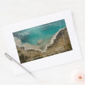 Sticker Rectangulaire Vibrant Grand Prismatic Yellowstone (Enveloppe)