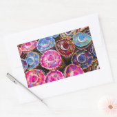 Sticker Rectangulaire Vibrant Sombrero mexicain (Enveloppe)