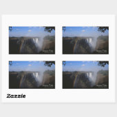 Sticker Rectangulaire Victoria, automne 2 (Feuille)