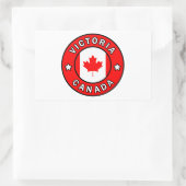 Sticker Rectangulaire Victoria Canada (Sac)