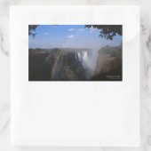 Sticker Rectangulaire Victoria Falls 2 (Sac)