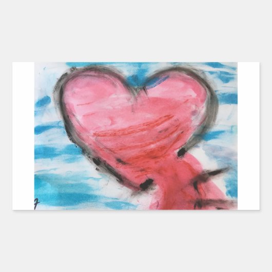 Sticker Rectangulaire Vie (Devant)