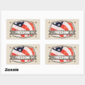 Sticker Rectangulaire Vieille gloire (Feuille)