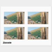 Sticker Rectangulaire Vieille ville de Dubrovnik (Feuille)