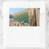 Sticker Rectangulaire Vieille ville de Dubrovnik (Sac)