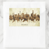 Sticker Rectangulaire Vienne Autriche (Sac)