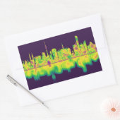 Sticker Rectangulaire Vienne Autriche Skyline (Enveloppe)